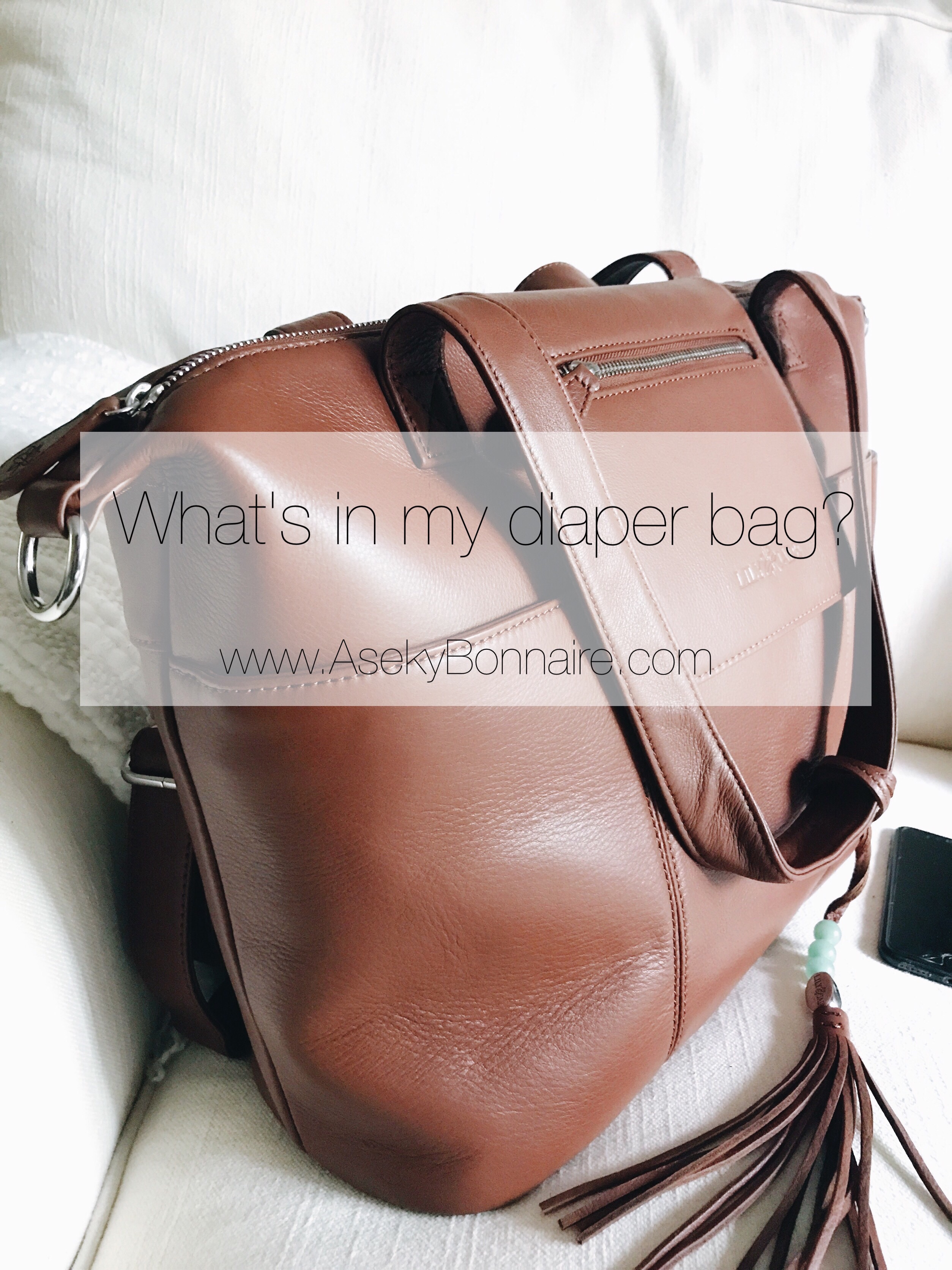 What’s in my diaper bag