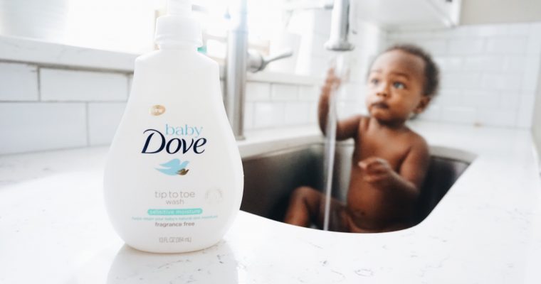 Help Soothe Sensitive Skin with Baby Dove