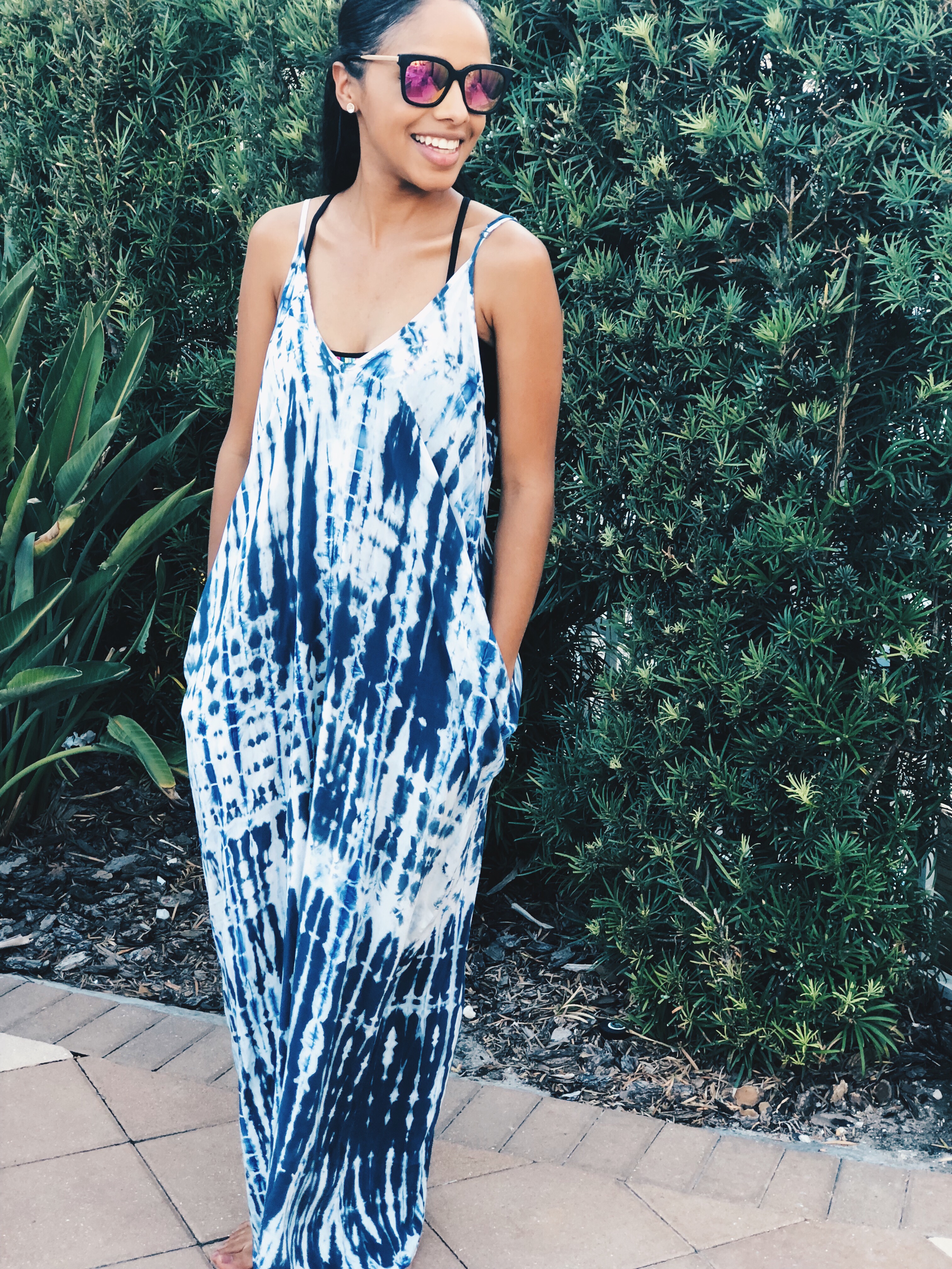 River and Sky dress