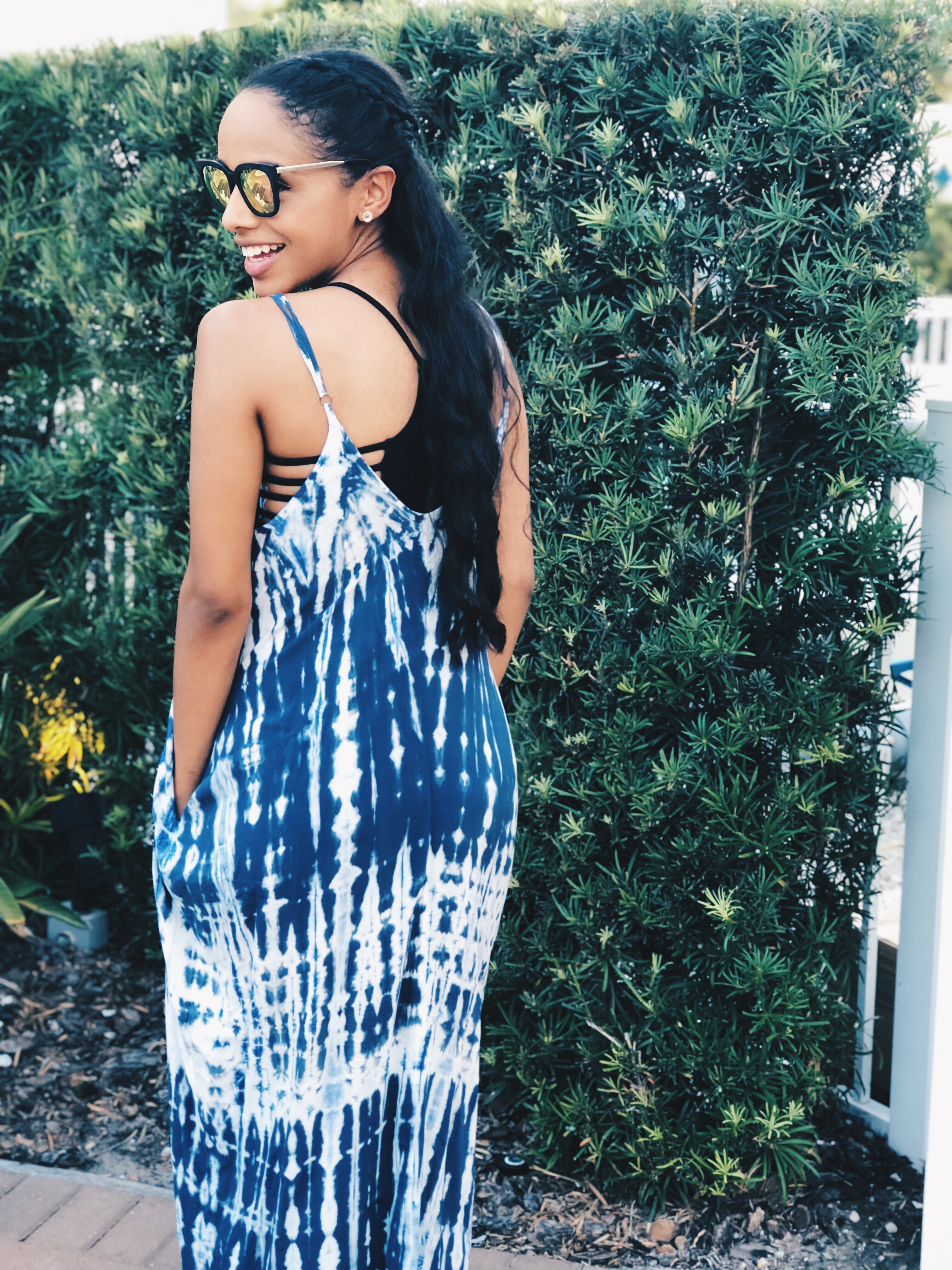 River and Sky dress