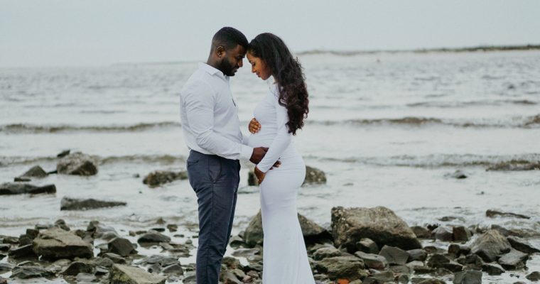 Our Beach Maternity Shoot